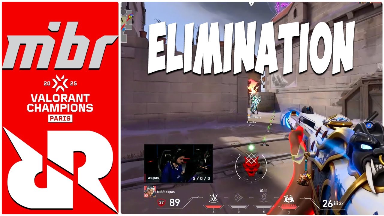 MIBR против RRQ - Основные моменты - Чемпионы VCT в Париже 2025