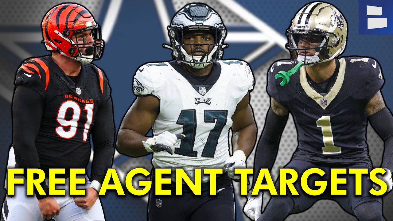 Cowboys Free Agent Targets: Top Players Dallas Could Target In 2026 NFL Free Agency