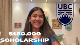 How I won a $180,000 Scholarship to study at UBC