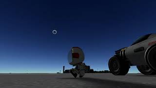 Total Eclipse at the Kerbal Space Center