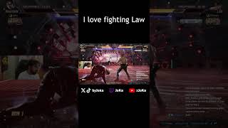 I LOVE FIGHTING LAW #tekken #tekken8 #fyp #fypシ #shorts #fgc #law #marshalllaw #gaming