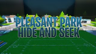Pleasant Park Hide and Seek (Fortnite Creative Map + Code)