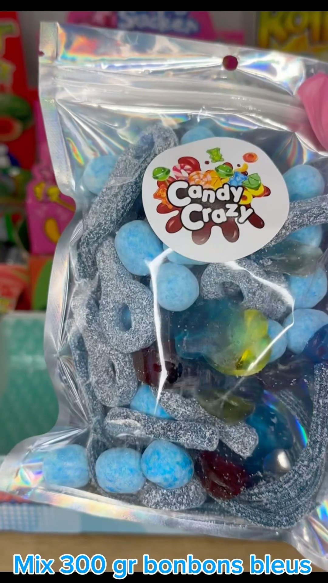 ?Mix de bonbons bleus?? #candycrazy