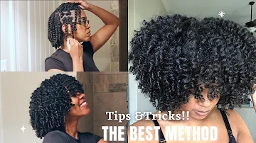 THE PERFECT TWISTOUT TUTORIAL on Natural Hair| EASY & DETAILED | 2023