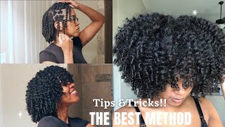 THE PERFECT TWISTOUT TUTORIAL on Natural Hair| EASY &amp; DETAILED | 2023