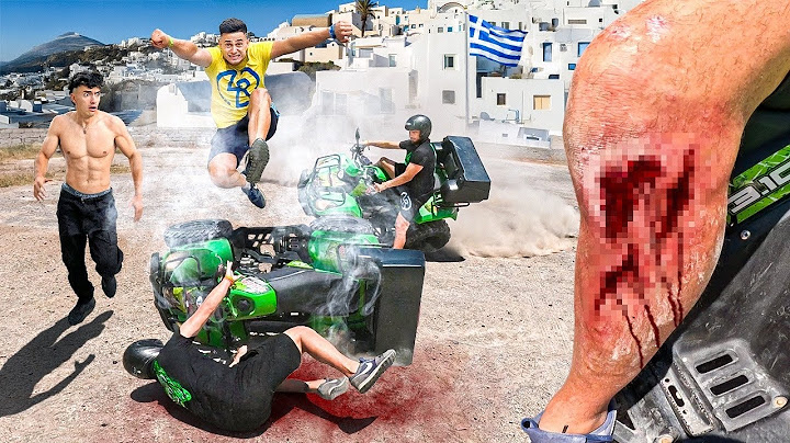 ACCIDENTE en SANTORINI con GERO ARIAS...🤕 *NOS PERSIGUEN PERROS* | Parkour