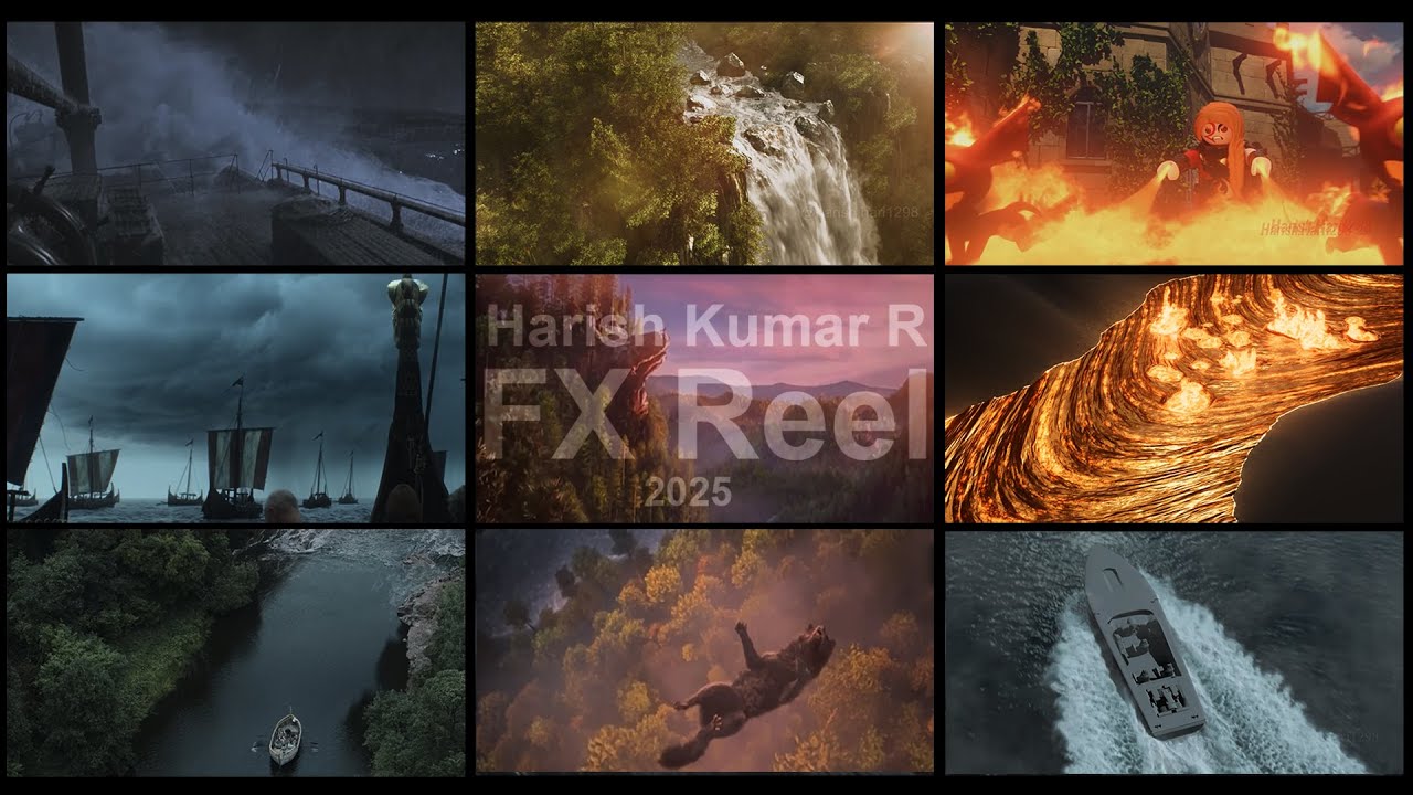 Harish Kumar R FX Reel 2025 - YouTube