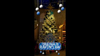 #shorts🎄🎅 Navidad en Ravenclaw 🦅🤍💙🎅🎄