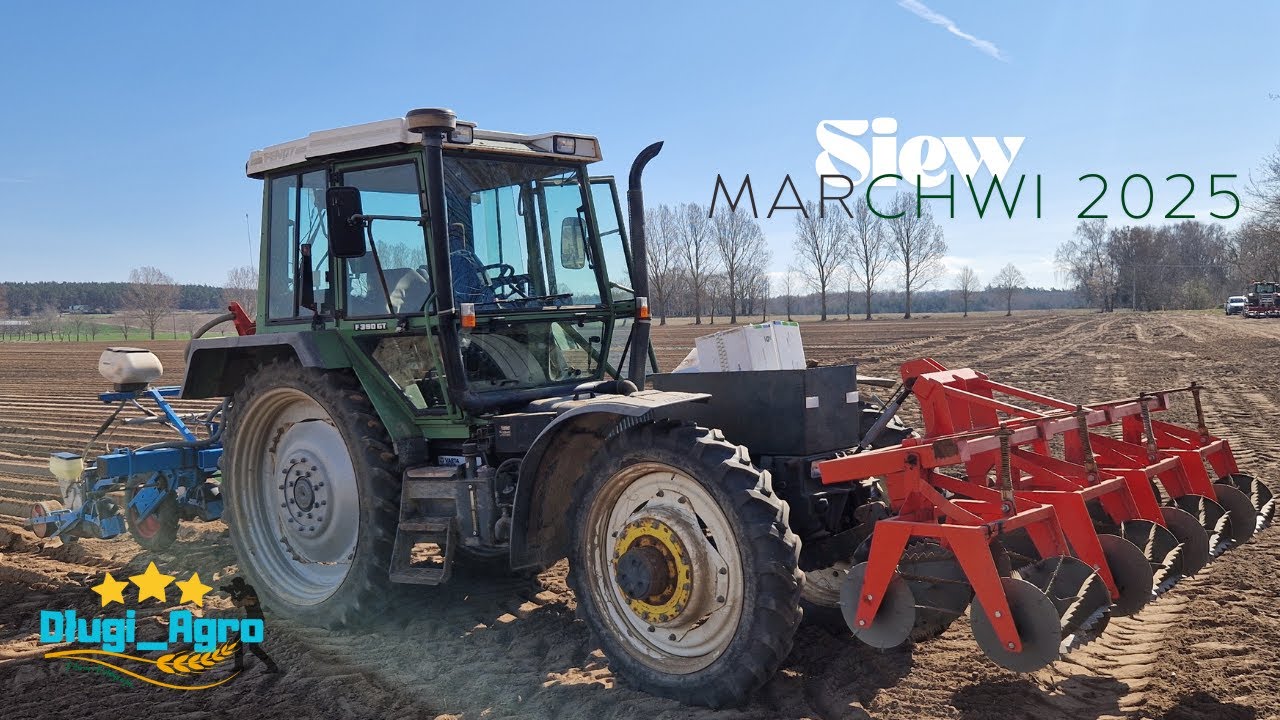 ☆ Siew Marchwi 2025 ☆  Uprawa i Redliny ✓ Fendt bez silnika ?? Praca w gospodarstwie #VLOG*3S25