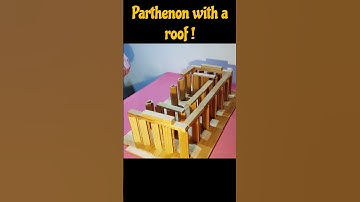 Parthenon (with a roof) construction timelapse