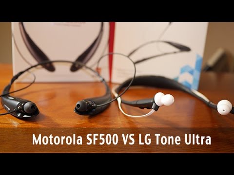 southwest LG Tone Ultra (HBS-800) vs Motorola Buds (SF500)