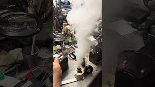 Rauchgenerator für den TeekesselIMG 0670 #funny #comedy #stitch