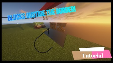 HOW TO PUSH BLOCKS OUTSIDE THE BORDER [HYPIXEL HOUSING]