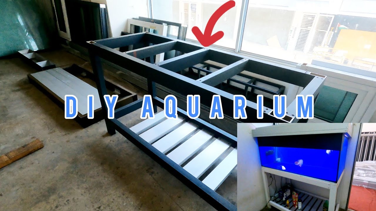 CARA DIY / BUAT AQUARIUM DARI ALUMINIUM DESIGN PALING SIMPLE YouTube
