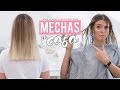 Cómo hacer mechas en casa con trenzas y decoloración | Patry Jordan