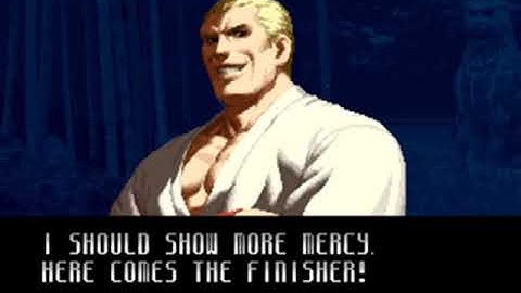 SvC Chaos - SNK vs Capcom - Geese speedrun in 1:15.27 (Arcade - TAS)