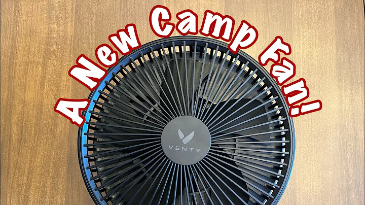 A quick review of the new Venty Oscillating Portable Fan! - Wireless Battery Operated