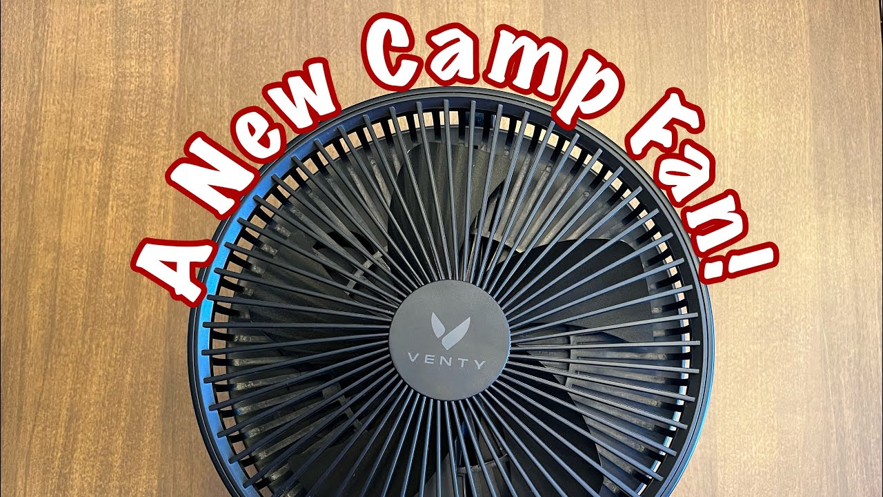 A quick review of the new Venty Oscillating Portable Fan! - Wireless Battery Operated