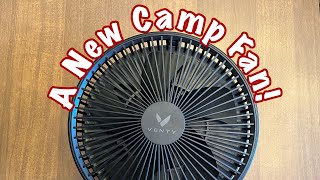 A quick review of the new Venty Oscillating Portable Fan!  Wireless Battery Operated