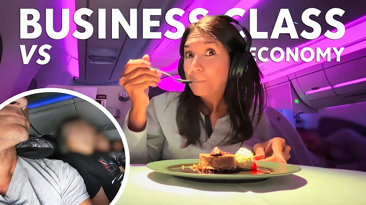 QATAR 2022: Business class flight vs economy (USA-...