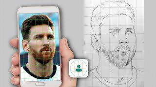 [100% MIRIP‼️]  PEMULA WAJIB COBA Cara ini | Tutorial Grid Drawing