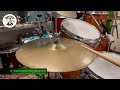 DRIFT DRUMS - 14" Zildjian Avedis Trans Stamp Paper Thin Hihat 690/835gr