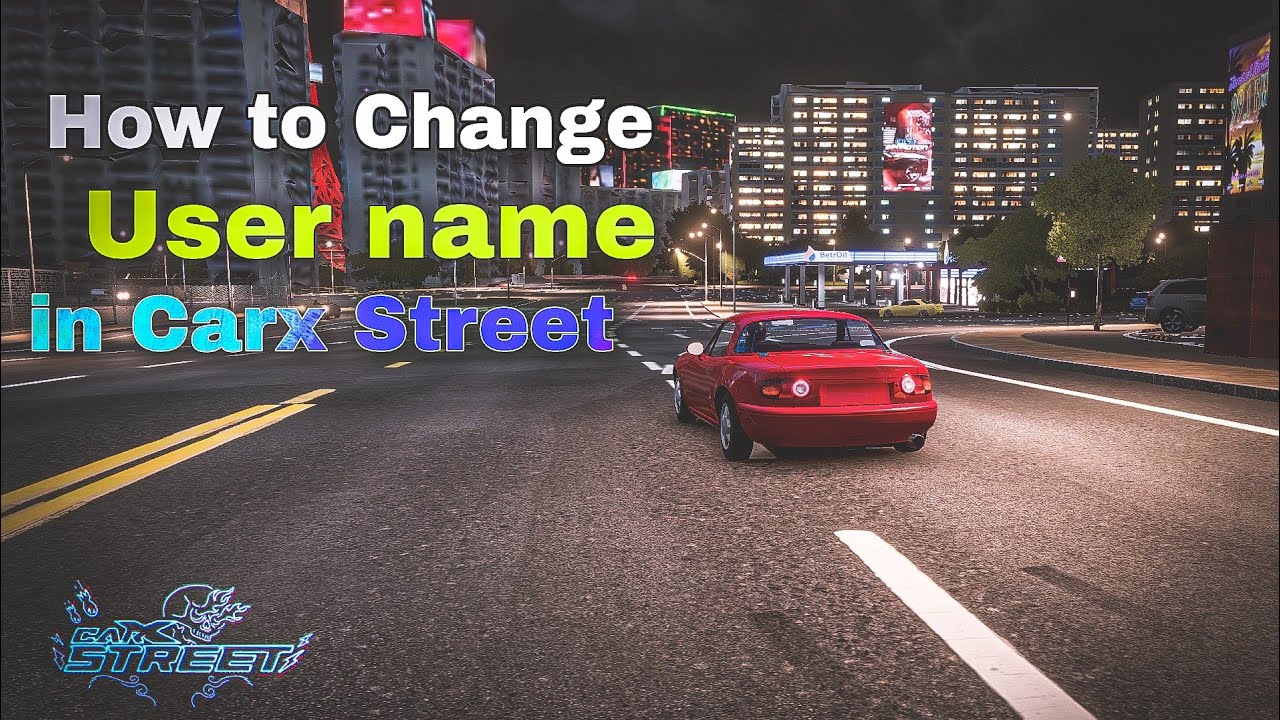 How to Change user name in Carx Street 🤔 ? - YouTube