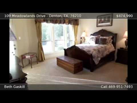 109 Meadowlands Drive, Denton, TX home video tour