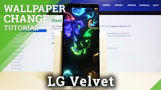 How to Download Live Fluid Wallpaper in LG Velvet – Update Wallpaper screenshot 2