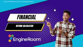 Financial Return Calculator in EngineRoom screenshot 4