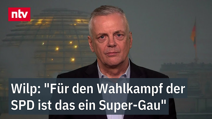 Vorwurf an Scholz wiegt schwer - Wilp: "Für den Wahlkampf der SPD ist das ein Super-Gau"