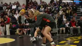 Sights and sounds from Iowa's first girls high school state wrestling tournament
