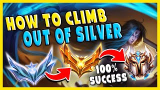 HOW TO SOLO CARRY OUT OF SILVER (  )