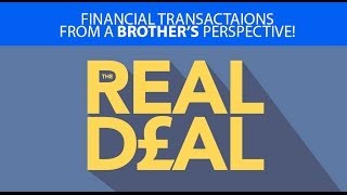 Understanding Financial Transactions From A Brothers Perspective Www.alkauthar.org