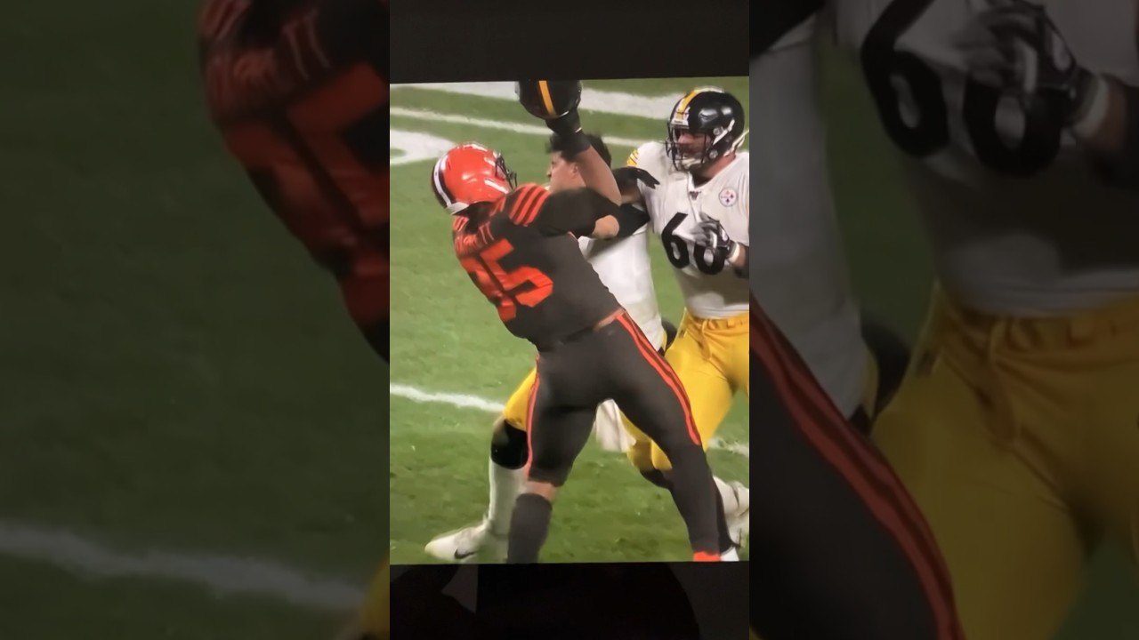 Myles Garrett Mason Rudolph fight. Should Mason Rudolph have been suspended? 
