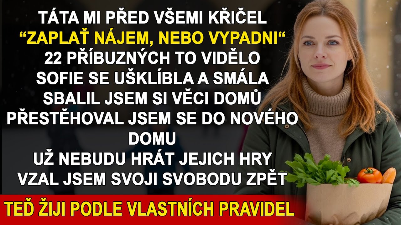 Táta mě veřejně ponížil o Vánocích: „Zaplať nájem, nebo odejdi!“