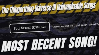 Thingerthings Announcement of The Thingerthings Universe of Unimaginable Songs