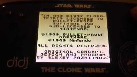 Gameboy Emulator on Leapfrog Didj