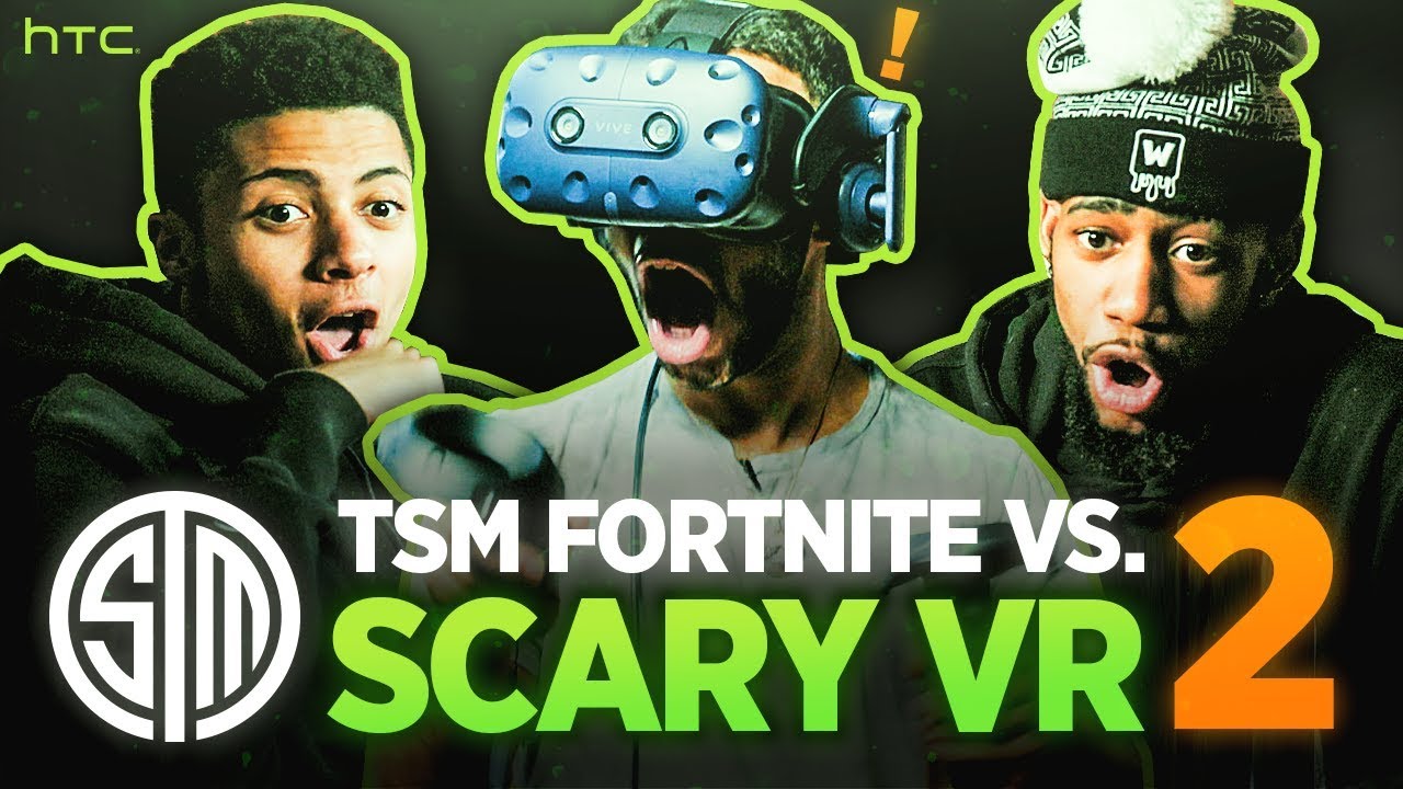TSM Fortnite vs. SCARY VR Games 2