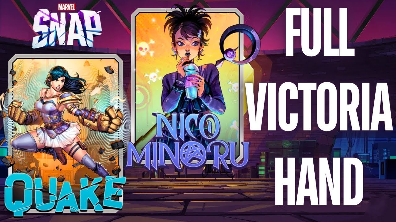 Full Hand Wins ! Victoria Deck in Marvel Snap