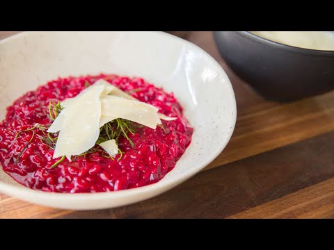 Vegan Beet Risotto