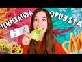 🌡Un día COMIENDO con la TEMPERATURA OPUESTA| Atrapatusueño