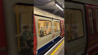 🚇Taking London’s tube to see Big Ben for the first time | Westminster station #shortsvideo