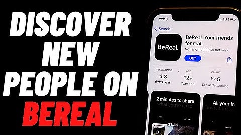 How To Discover / Find New People on BeReal