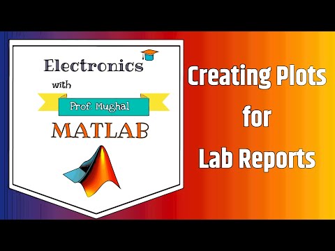 Generating Plots by Importing Excel Sheet using MATLAB