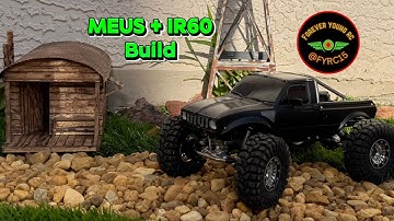 SCX24 plus MEUS LCG Chassis & axles plus Injora IR60 build