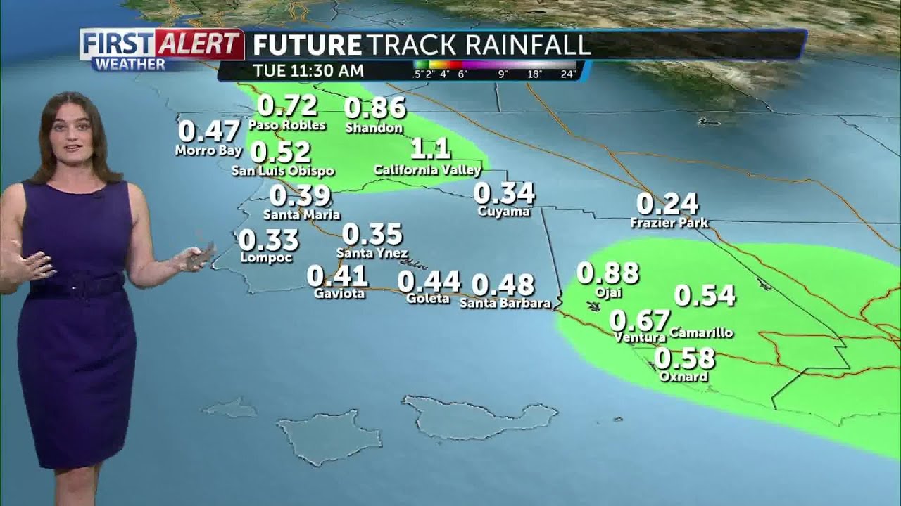 Rain and thunderstorms this weekend, temperatures free-fall - YouTube