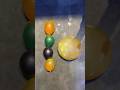 "Three yellow One purple One green ballon pooping ASMR reverse" #poppballons #viral #asmr