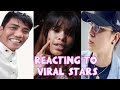 Reacting to viral stars today i ck and gkay