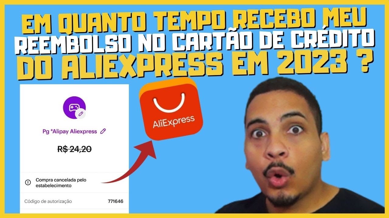 ALIEXPRESS - REEMBOLSO de Cartão de crédito - IMPORTANTE